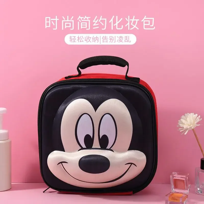 Disney cartoon Mickey Mouse portable cosmetic bags make up bag multi-purpose storage Cases gift