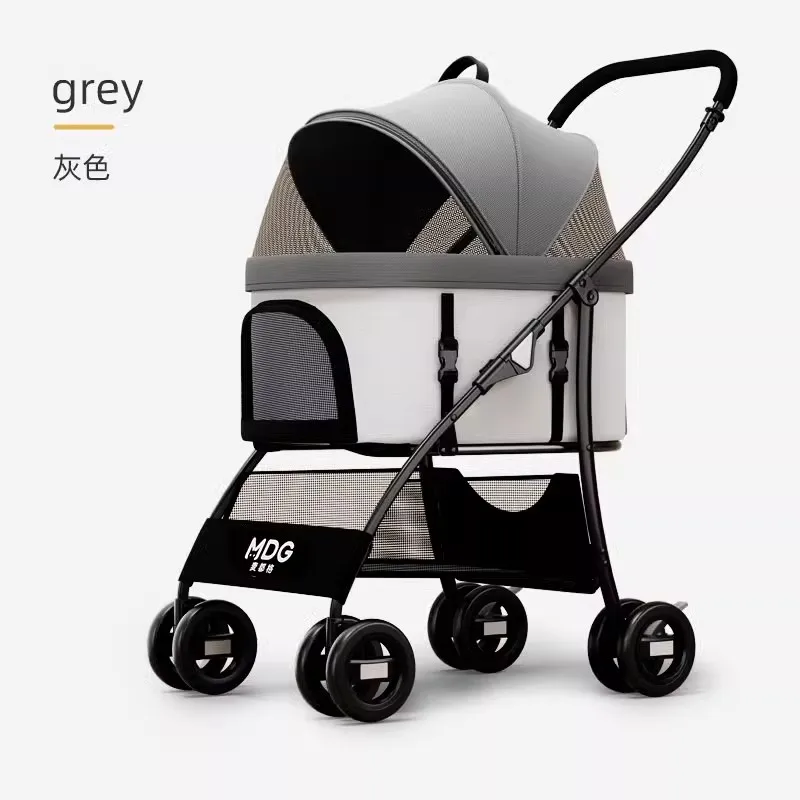 Pet Dog Pet Trailer For Small And Medium Dogs,Heavy-Duty Pet Strollers,Premium Dog Buggies