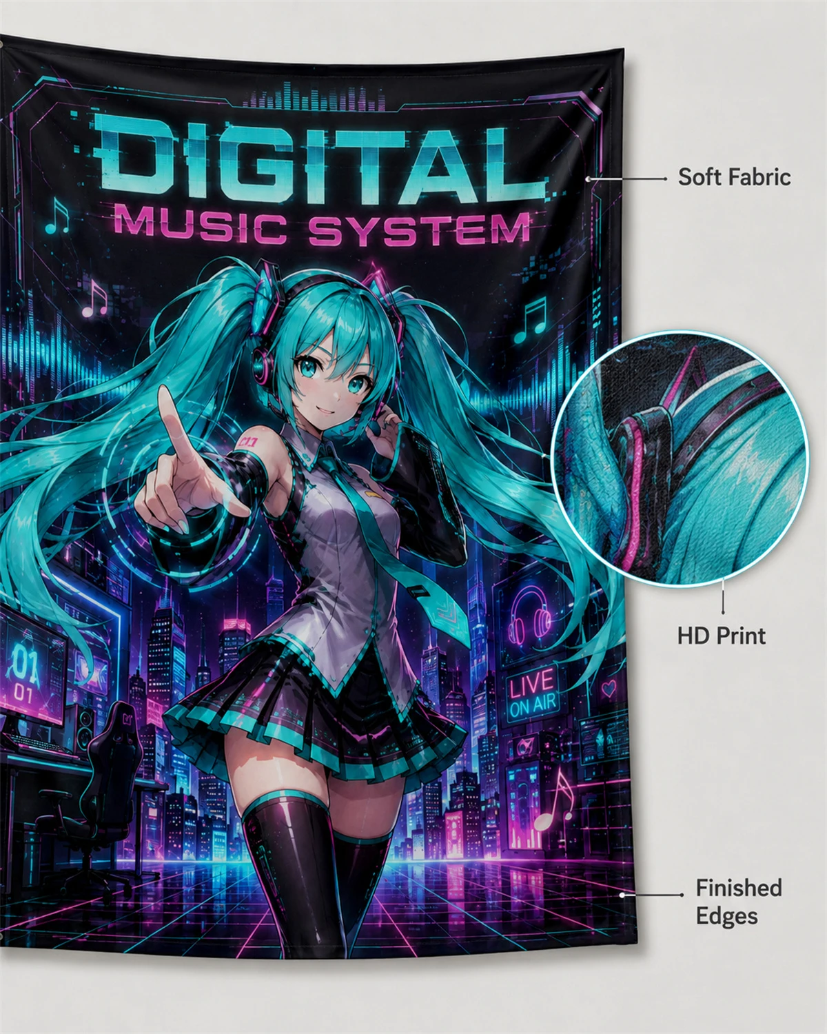Hatsune Miku Digital Music Sys - Accessories For Your Gaming Room ulasan dan harga