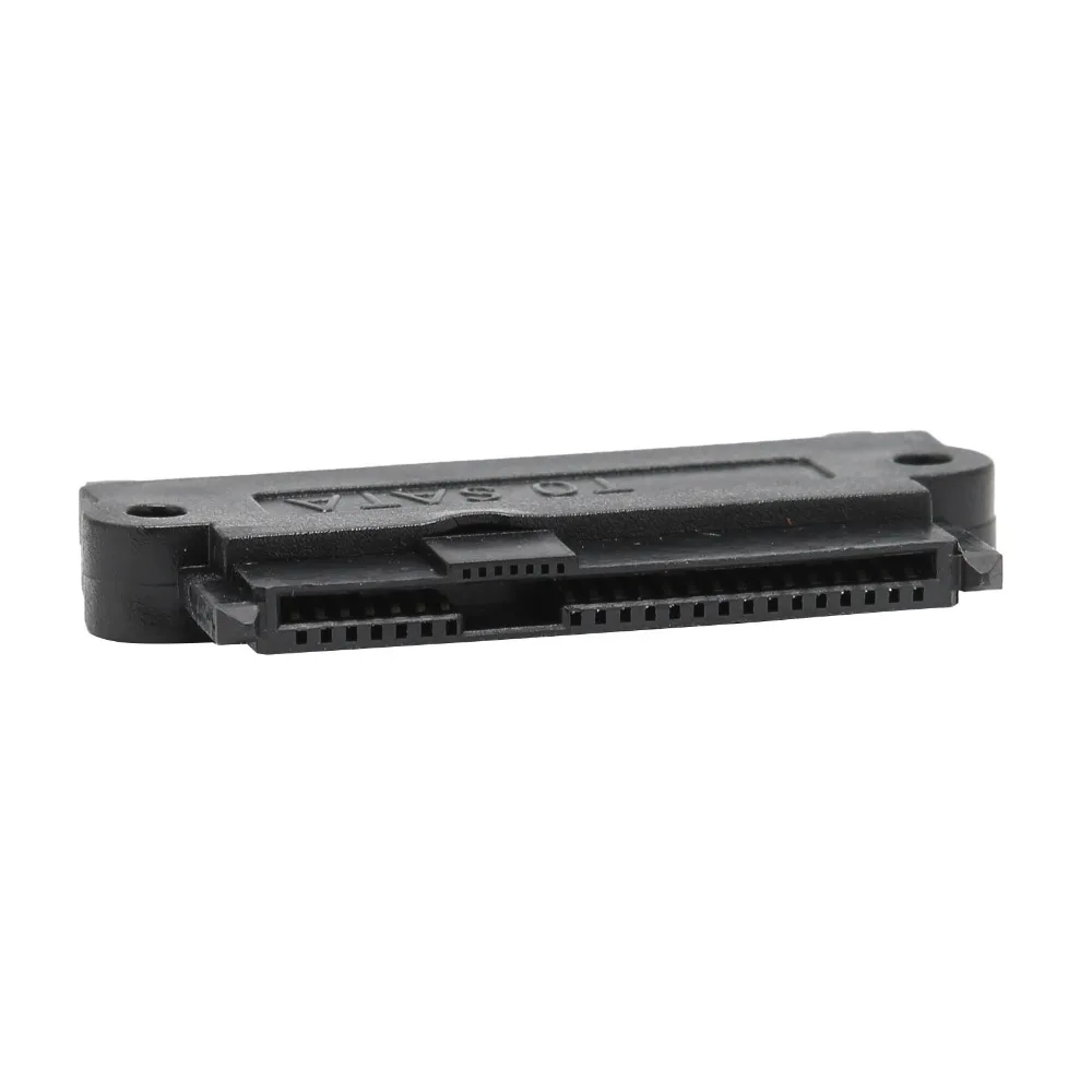 29Pin To 7+15PIN SAS To SATAs Adapter Plastic Shell Black SFF-8482 Hard Drive Adapter Plug and Play