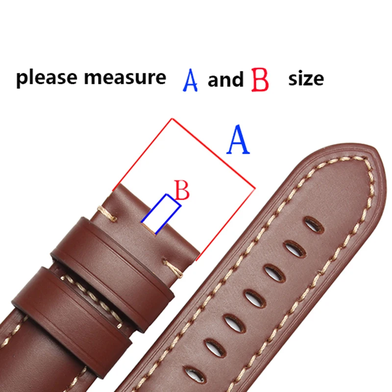 For Panerai Retro Stainless Steel Watch Buckle 20 22 24mm Black solid Metal Brushed WatchBand Strap Clasp Accessories Tools Free