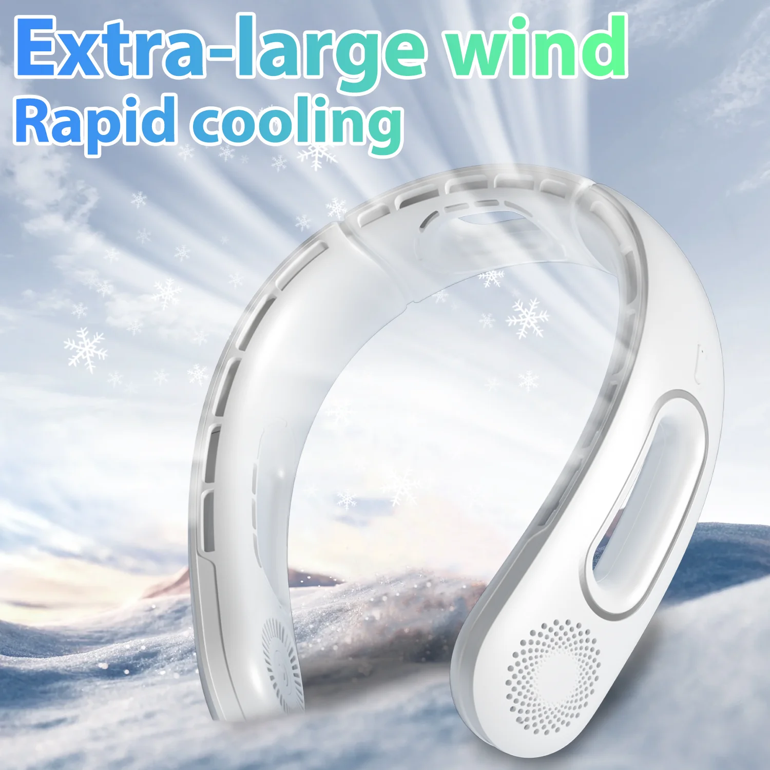 

Шейный вентилятор, беслопастный шейный вентилятор, портативный Перезаряжаемый, охлаждающий шейный вентилятор, USB-вентилятор, для мужчин, женщин, для путешествий, уличный подарок