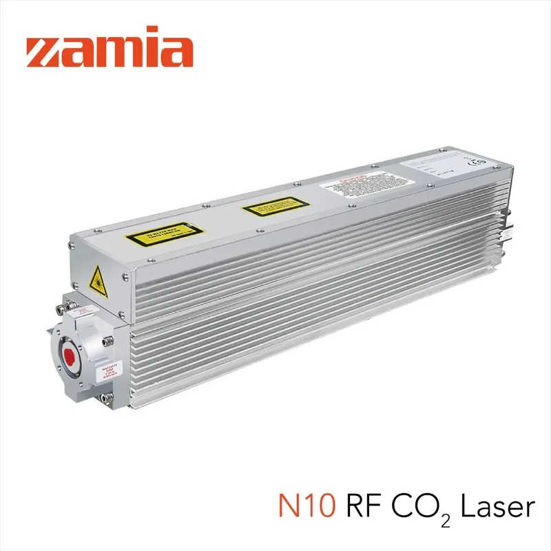 Zamia N10i CO2 Laser 10w RF Metal Laser Tube for Scientific Research Flying Marking