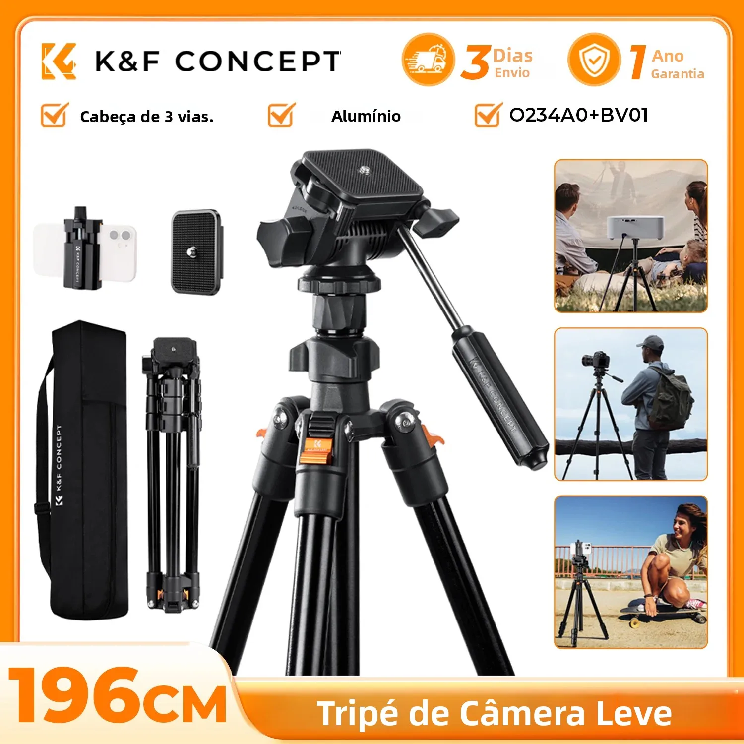 k-f-concept-196cm-camera-tripod-3-way-head-aluminum-lightweight-video-tripod-for-dslr-smartphone-cell-phone-holder-o234a5-bv01