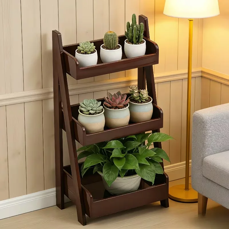 

Simulated Doll House Three-Layer Flower Stand Miniature Storage And Display Rack Model For DIY Decoration Microscale Scenes