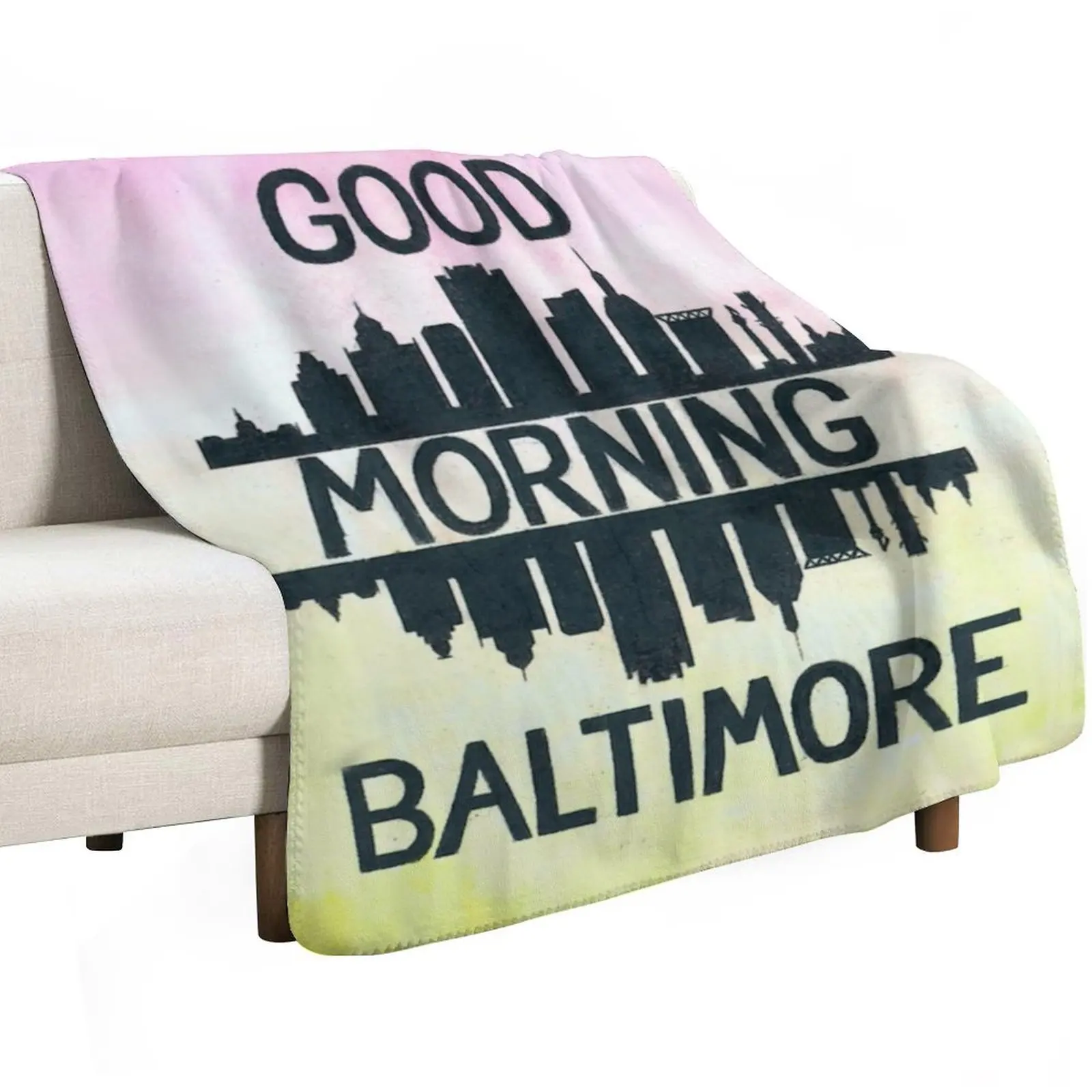 Hairspray - Good Morning Baltimore! Throw Blanket wednesday Thins Moving Plush christmas gifts Loose Blankets