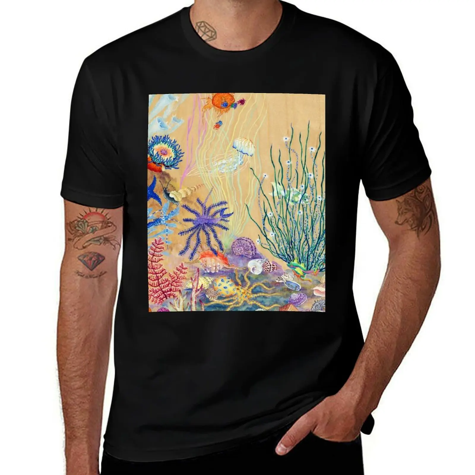 

Octopia - octopus' colorful garden part 2 T-Shirt t shirts for man graphic tees mens graphic t shirts