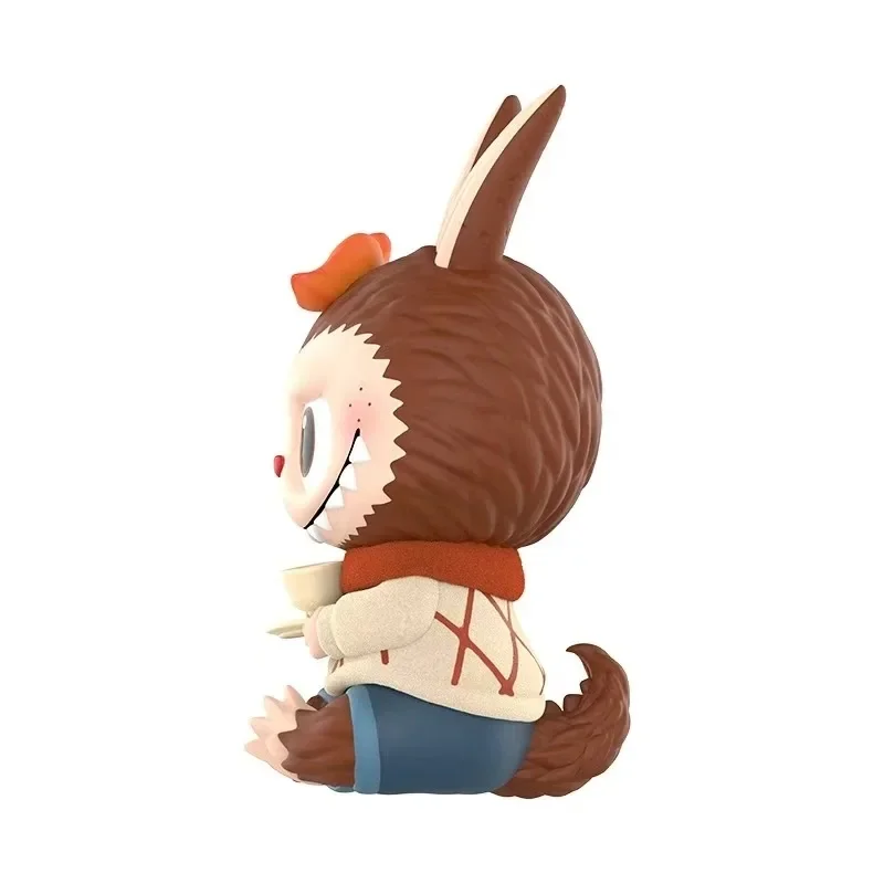 

POPMART The Monsters Zimomo, теплый свитер, серия фигурок, предметы для игрушек, аниме, кукла, рождественский подарок, модные игрушки, коллекция labubu