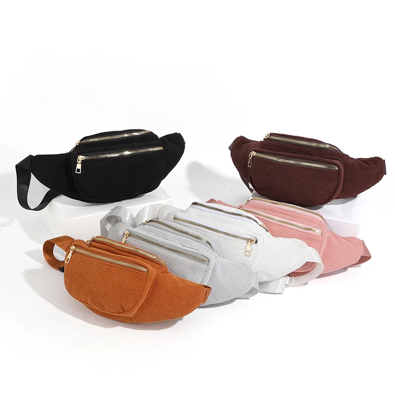 Autumn and Winter Nylon Chest Bag Trendy and Fashionable Women's Shoulder Bag Sports Leisure Men's Oblique Straddle Sling Bag