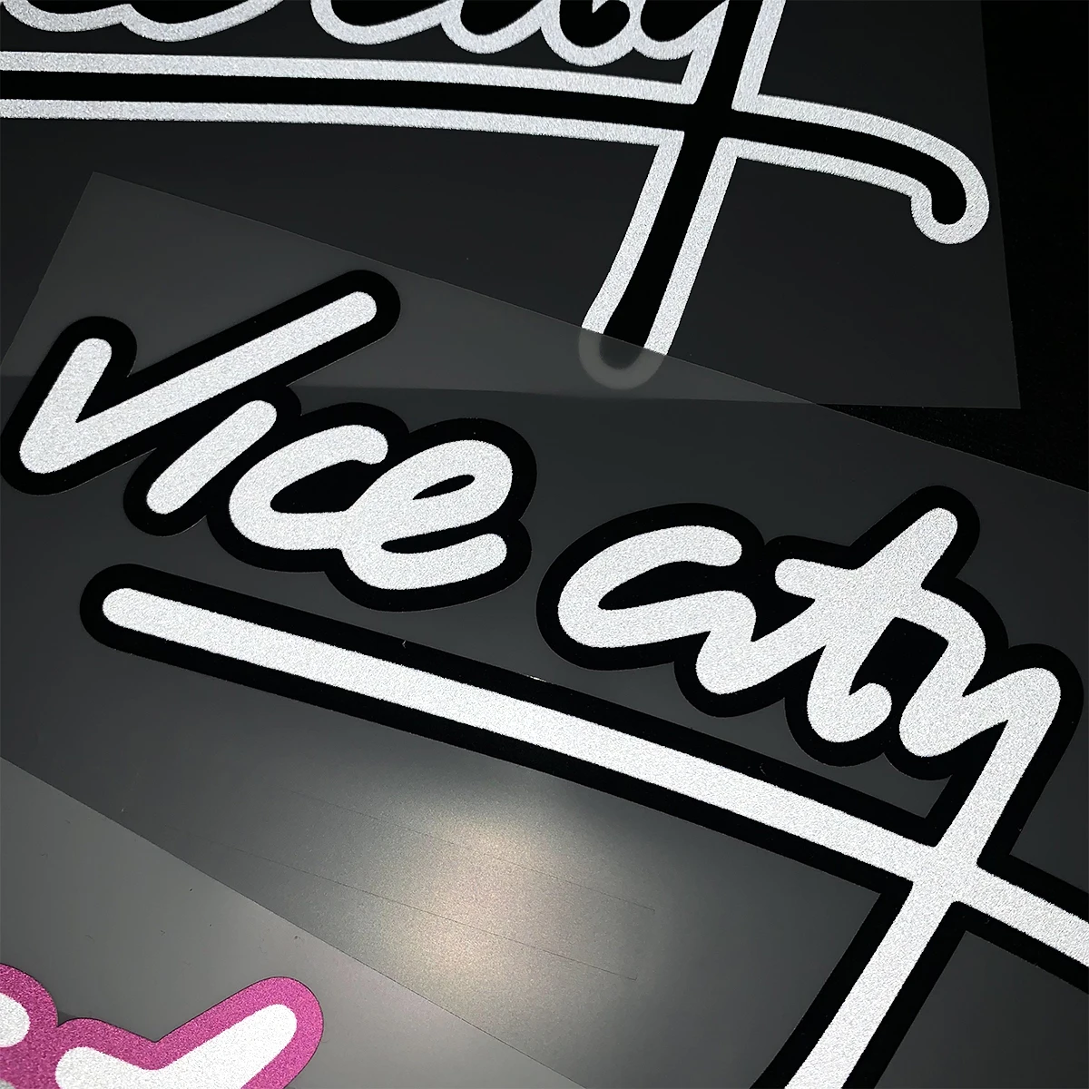 Vice City Sticker Windshield Decorative Decals Car Stickers Personality Creative Stickers For Automobile Exterior Accessories