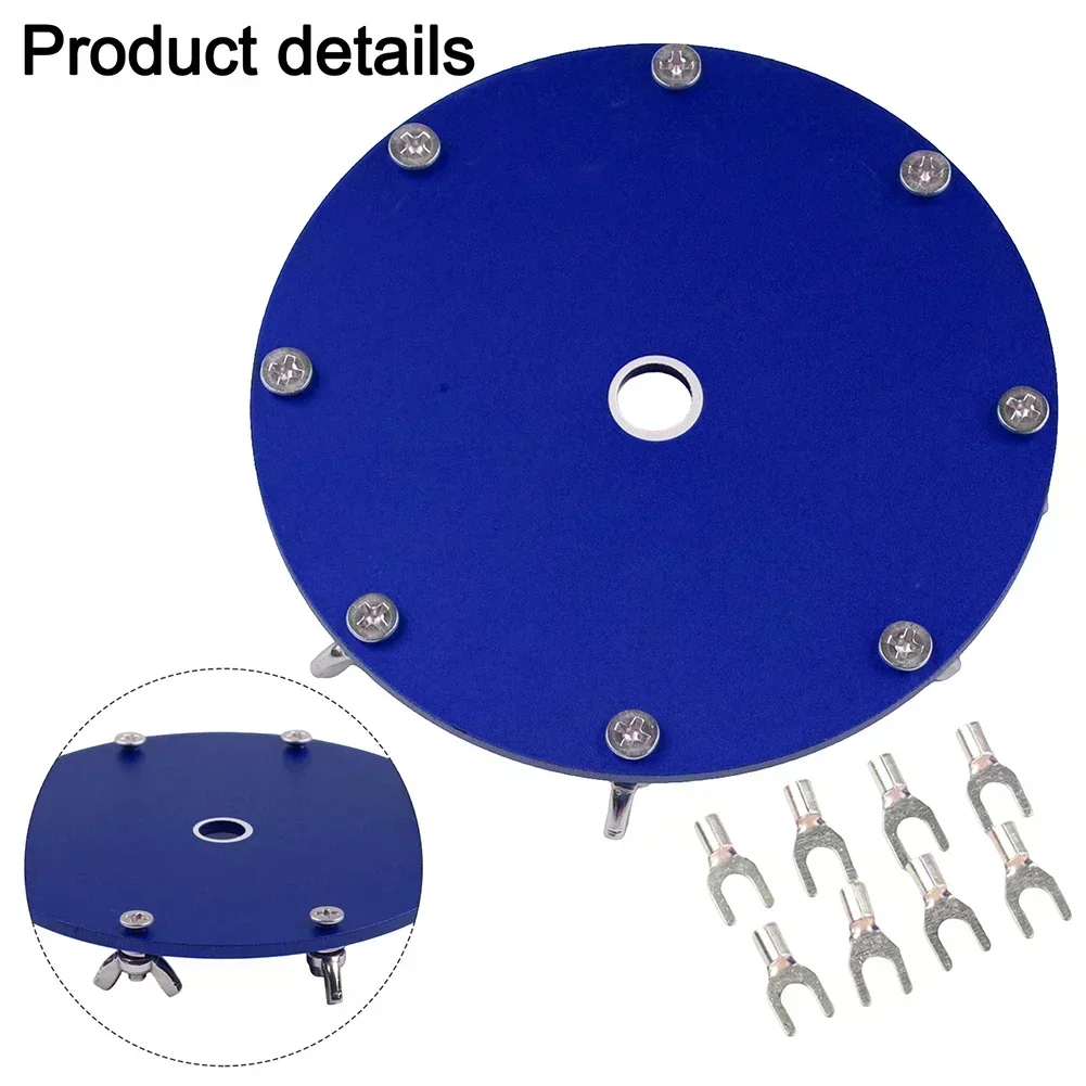 Aluminum Ground Grid Ground Plate For The PAC12 And JPC-12 Portable Shortwave Antennas. Balance Plate Tool Accessories