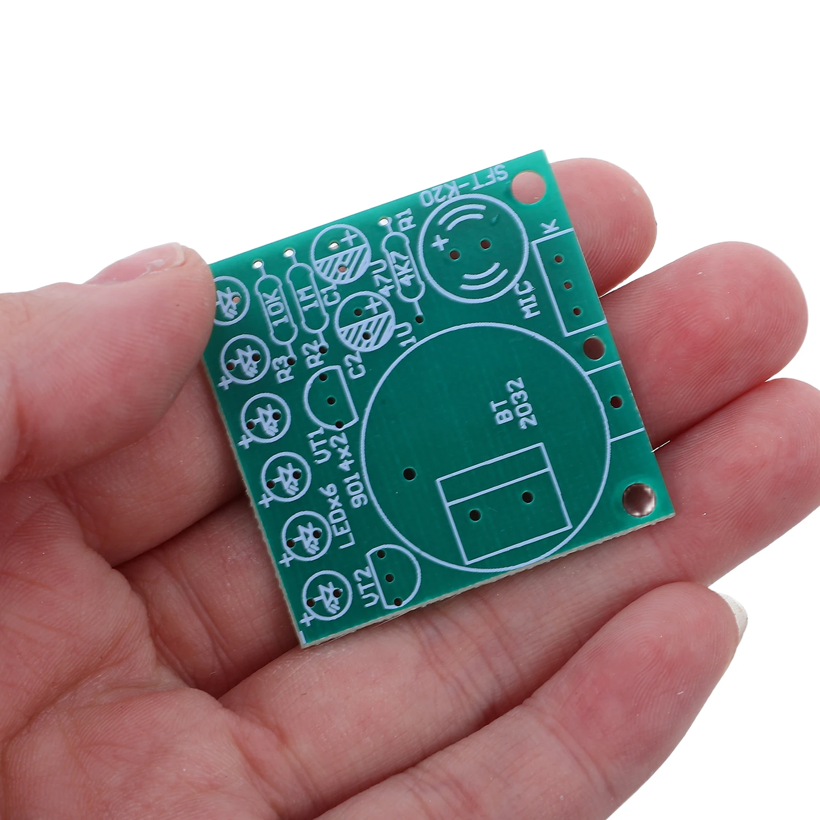 

Voice-Controlled LED Kit: for DIY Electronic Projects Fun and Educational Soldering Practice for Home Decor and Party Atmosphere