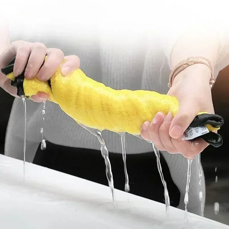 1PCS Car Drying Towel Microfiber Super Absorbent Car Towel Cleaning Wash Cloth Professional Detailing Car Care Home Cleaning