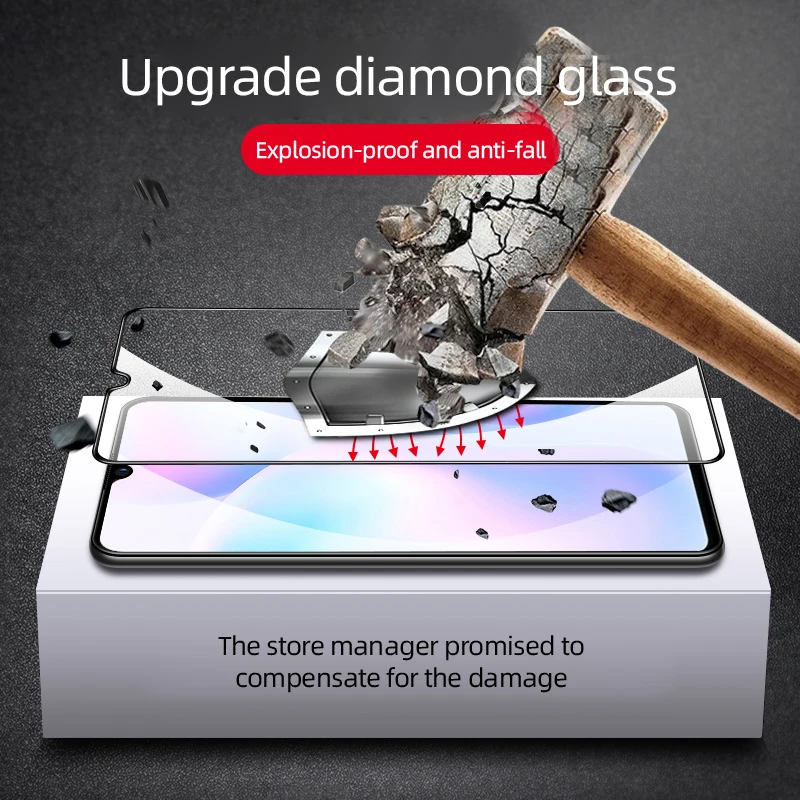 4PCS Full Tempered Glass For Xiaomi Redmi Note 7 8T 9 10 11 12 13 Pro Screen Protector For Redmi 7 8 9 9A 10C 12C 13C 14C Glass - náhled 3