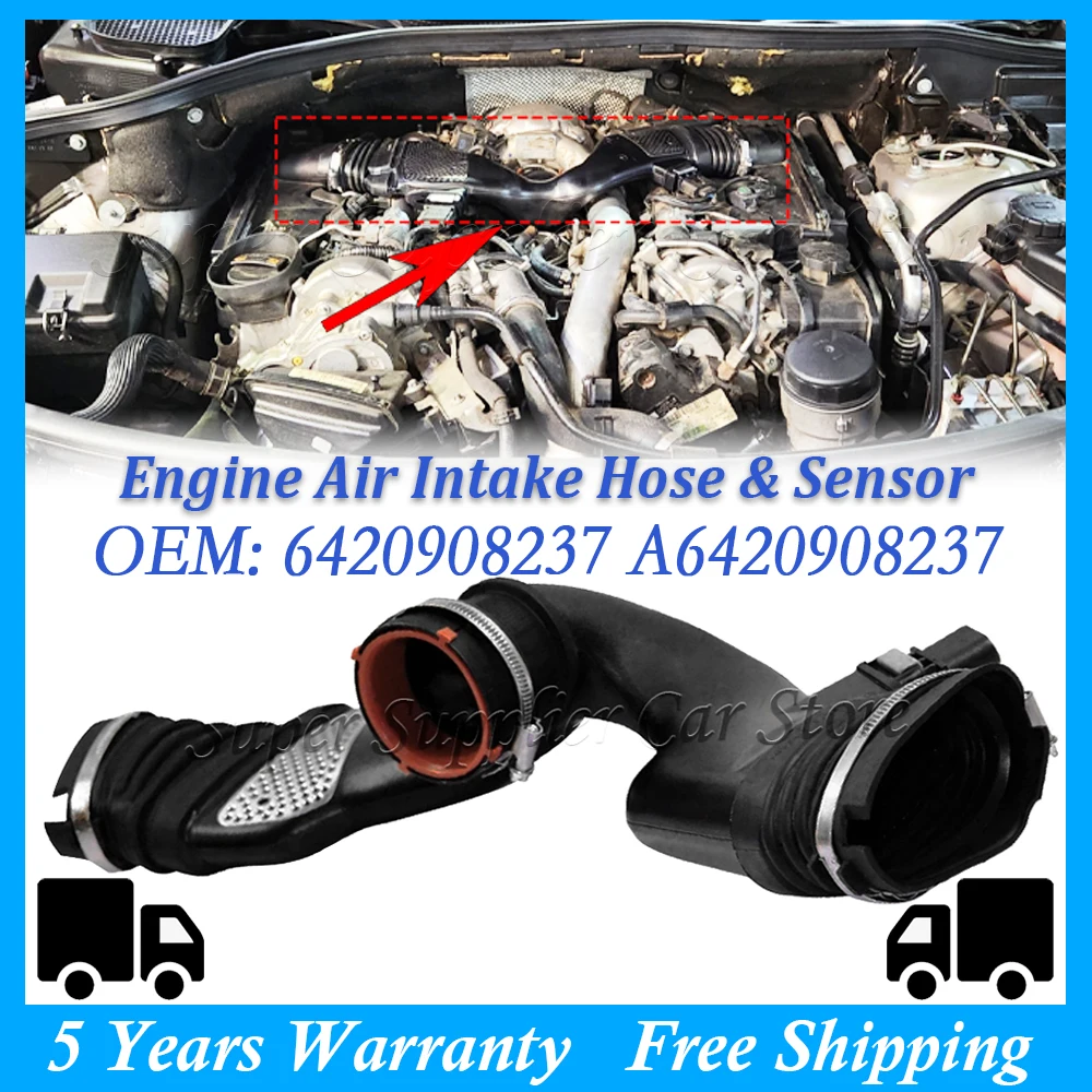 New Air Intake Hose…