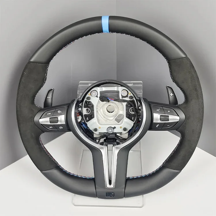 2026 Custom E Sport Leder Suède Stuurwiel voor E90 E87 E70 E84 F20 F30 F10 F11, Performance Upgrade Stuurwiel