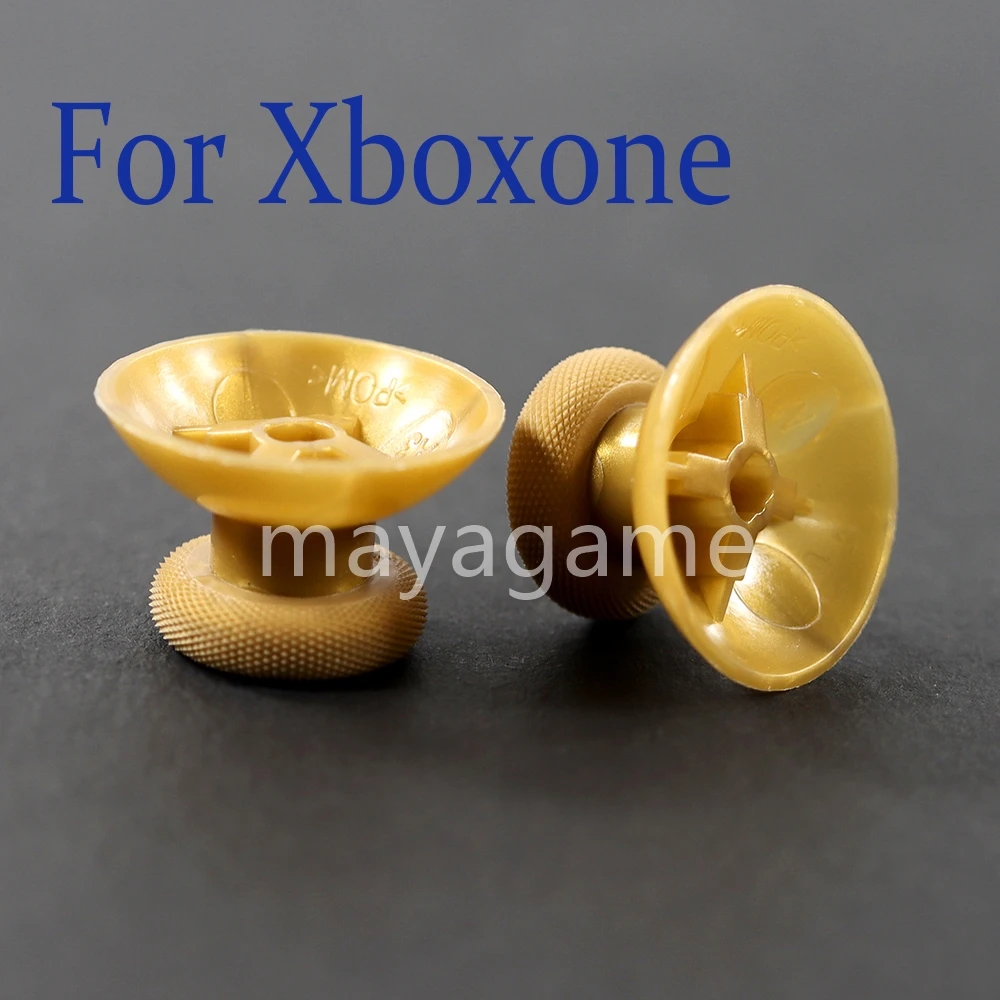 

200pcs 3D Rocker Joystick Caps For XboxOne Controller Analog Thumb Sticks For Xbox One S Gold Mushroom Head Cap Grip Cover