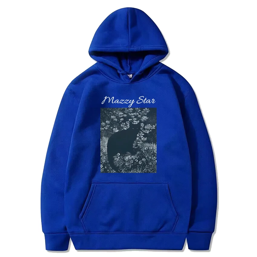 Mazzy star graphic High Quality Hoodie 2024 Hot sale Unisex Casual Loose Sweatshirts Man women ' s Fashion Fleece pullover