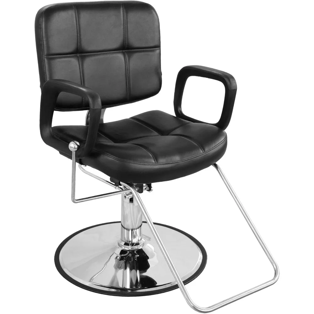 Reclining Classic Hydraulic Barber Chair Salon Beauty Spa Shampoo Equipment