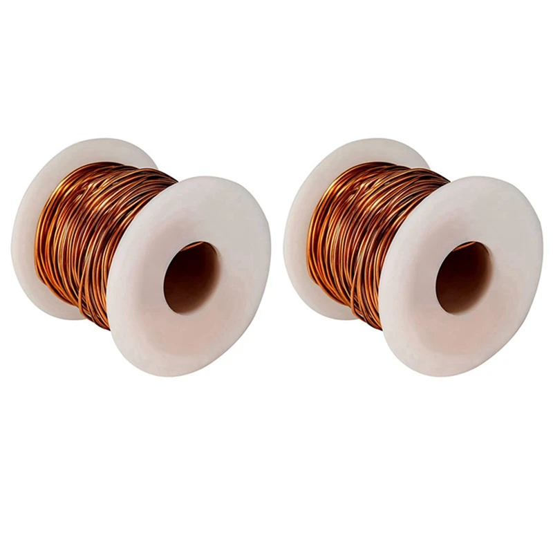 GTBL 2X 99.9% Dead Soft Copper Wire, 16 Gauge/ 1.3 Mm Diameter,127 Feet / 39M, 1 Pound Spool