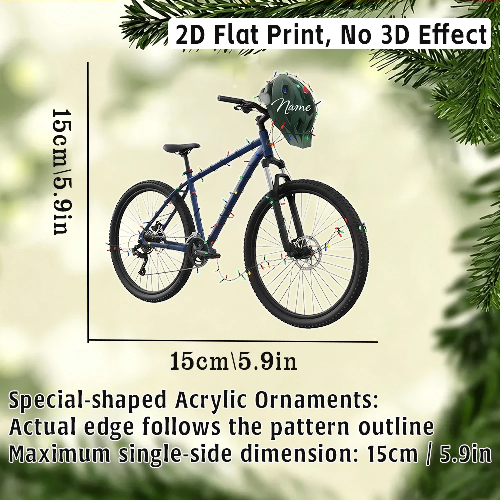 2D Flat‑Custom Name Irregular  - Cycling Gear Gifts review and price