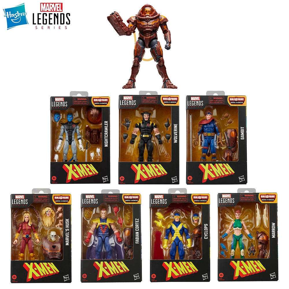 

[In-Stock] Hasbro Marvel Legends Series X-MEN Nightcrawler, Marrow, Cyclops, Wolverine, Fabian Cortez, Husk, and Gambit 15cm Toy