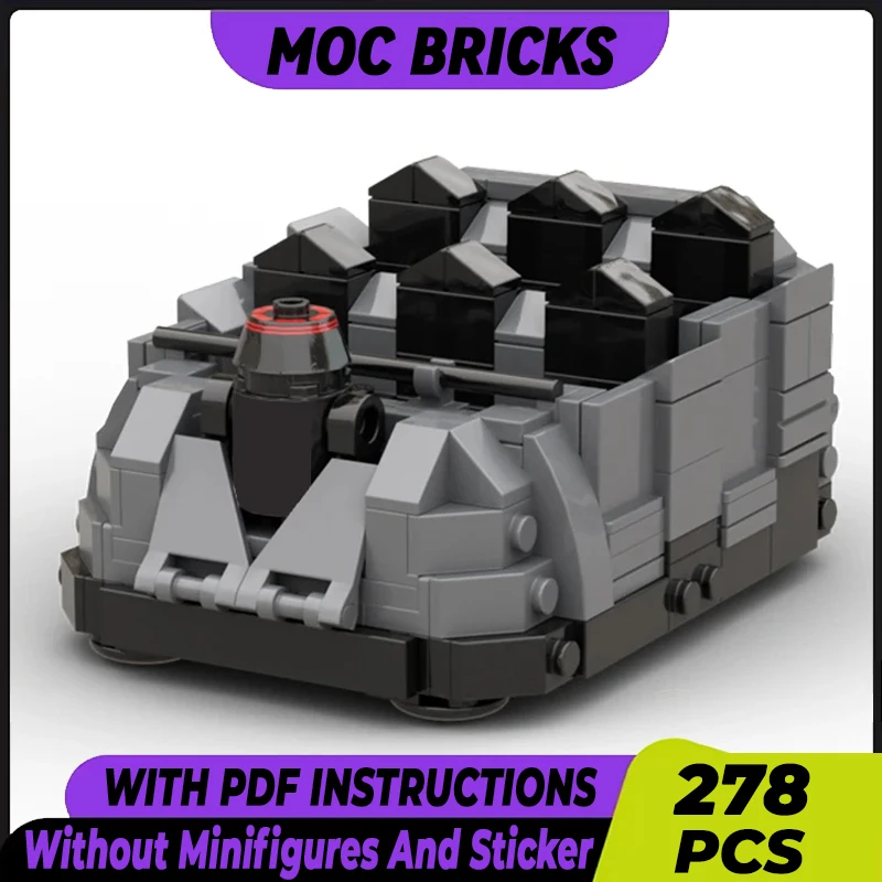 Star Movie Model Moc Building Bricks Resistance Army Transport Vehicle Technology Blocks Gifts Christmas Toys DIY Sets Assembly