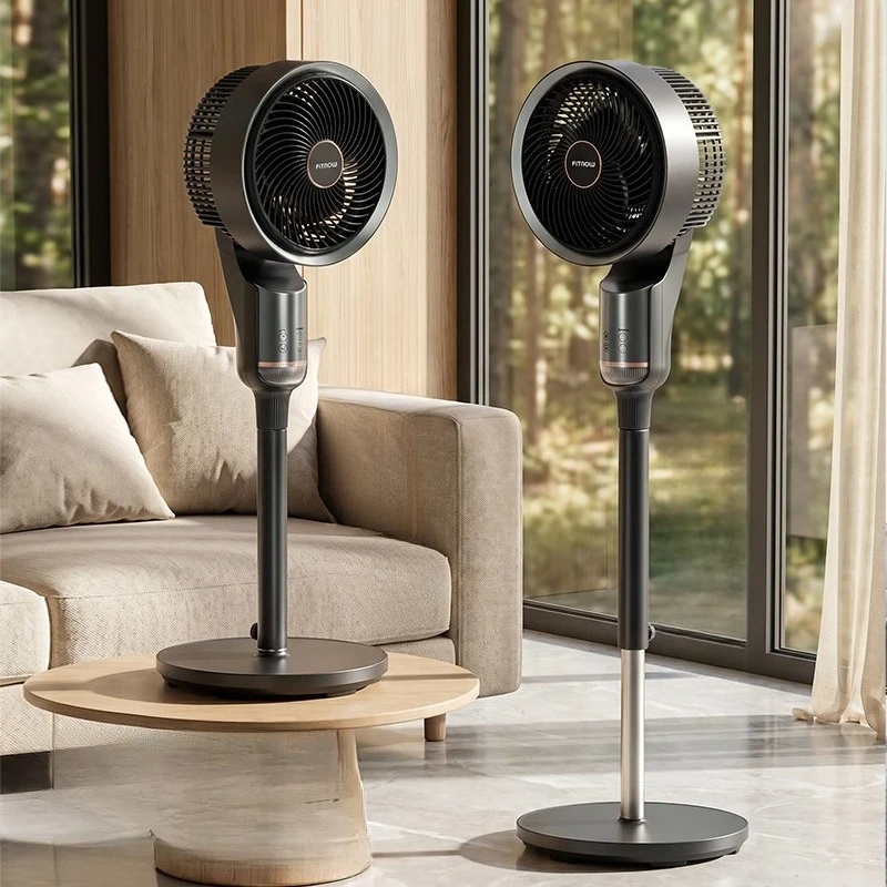 New Floor Fans 8-speed Wind Silent Electric Fan Portable Fans High Wind Air Circulation Fan Dual-purpose Adjustable Fan Cooling