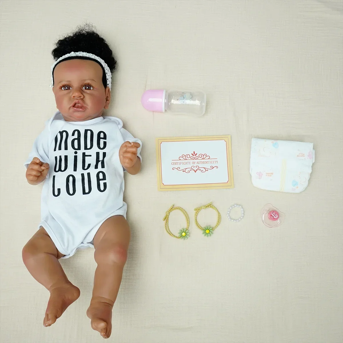 Levensechte pasgeboren babypoppen Realistische pasgeboren poppen met poseerlichamen Echte babypoppen en accessoires Cadeauspellen DIY-speelgoed