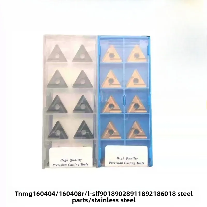 10pcs Original Carbide Inserts TNMG160404R TNMG160408R TNMG160404R-S TNMG160408R-S LF9018 LF9118