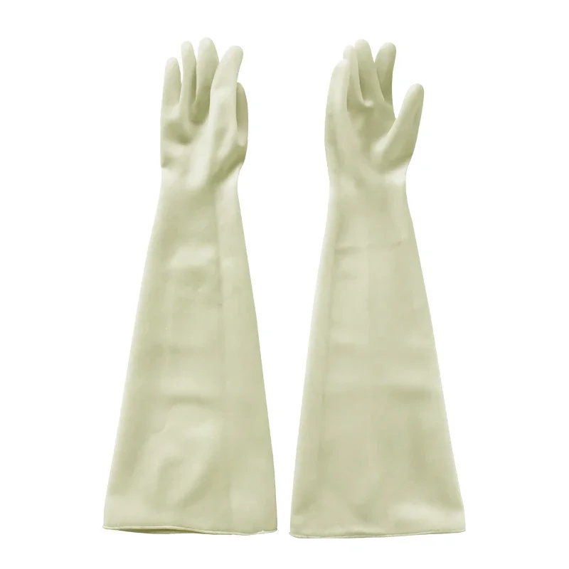 long sleeve latex glove High quality waterproof work rubber dry box safety hand gloves