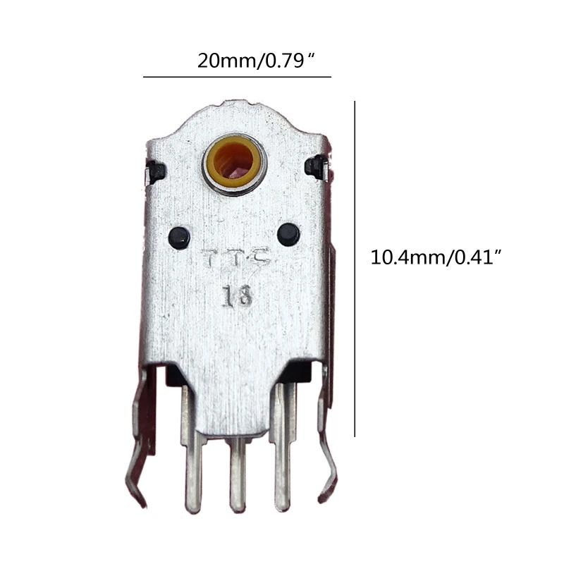 Оригинальный декодер для мыши 16 мм, желтый сердечник, высокоточный кодер для мыши Basilisk HyperSpeed, Прямая поставка