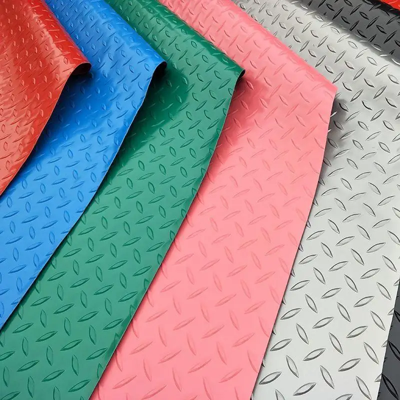 

Oxford PVC Floor Mat Wear-resistant Anti-slip Corridor Plastic Floor Covering Home Living Room Rug Machine Woven Synthetic Ru...