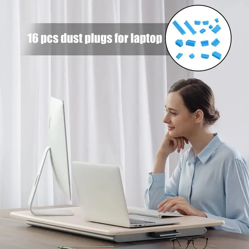 Universal Notebook Usb Silicone Anti Dust Plug16pcs Laptop Dustproof Stopper Dust Plug Usb Computer Interface Waterproof Cover
