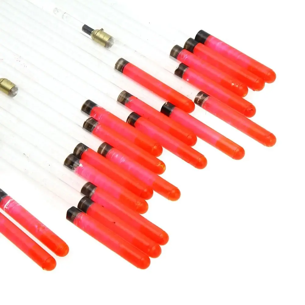 20pcs Super Buoyancy Fishing Float Sensitivity Good Stability Floating Stem Light Weight Durable Floating Tubes Kits Ice Fishing