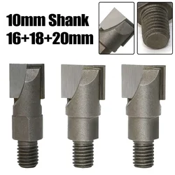 Power Tools Milling Cutter 10mm Shank 16/18/20MM 3pcs CNC Door Lock Slotting Milling Cutter Router Bit Brand New