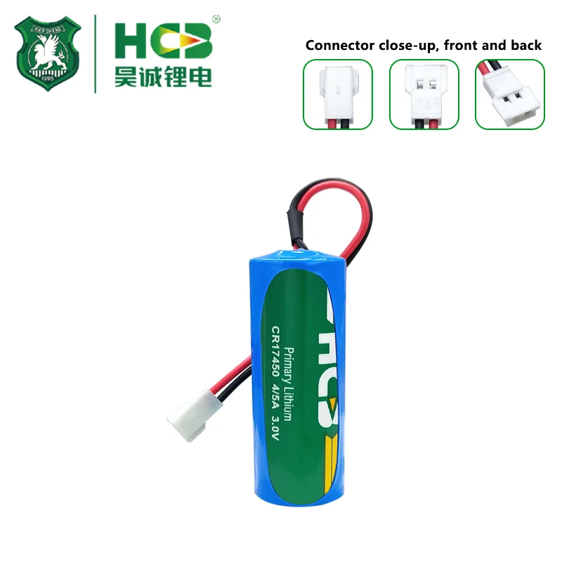 HCB CR17450 Compass directional indicator, smart water meter, GPS locator, smoke detector, timer, monitor, 3.0V Li-MnO2 Battery view 4