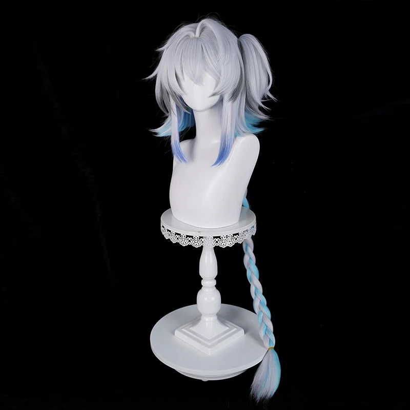 L-email شعر مستعار لعبة الشعر الاصطناعية Wuthering موجات Buling شعر مستعار تأثيري 110 سنتيمتر مختلط اللون طويل النساء الباروكات شعر مستعار مقاوم للحرارة