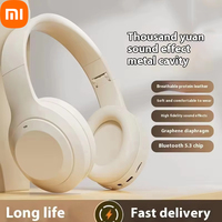 Xiaomi Head Mounted Bluetooth Earphones 5.3 HiFi Stereo Wireless Bluetooth Earphones Noise Cancelling Music Sports Headset