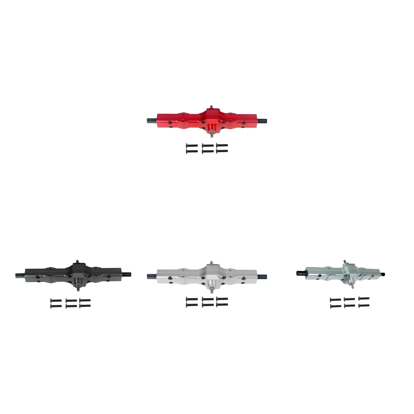 

RC Middle Axle Set Middle Bridge Axle Upgraded for WPL 1/16 Upgrade Accessories