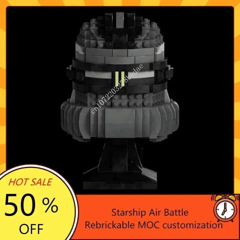 900 STKS Space Clone Army Bad Batch Helm - ECHO Star Movie Ultimate Collection Aangepaste puzzel DIY Model Kinderen verjaardag speelgoed