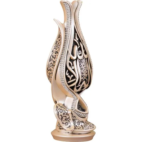 Elegant Tulip Tevhid Boytu Medium-sized Pearl Sculpture Hand Art