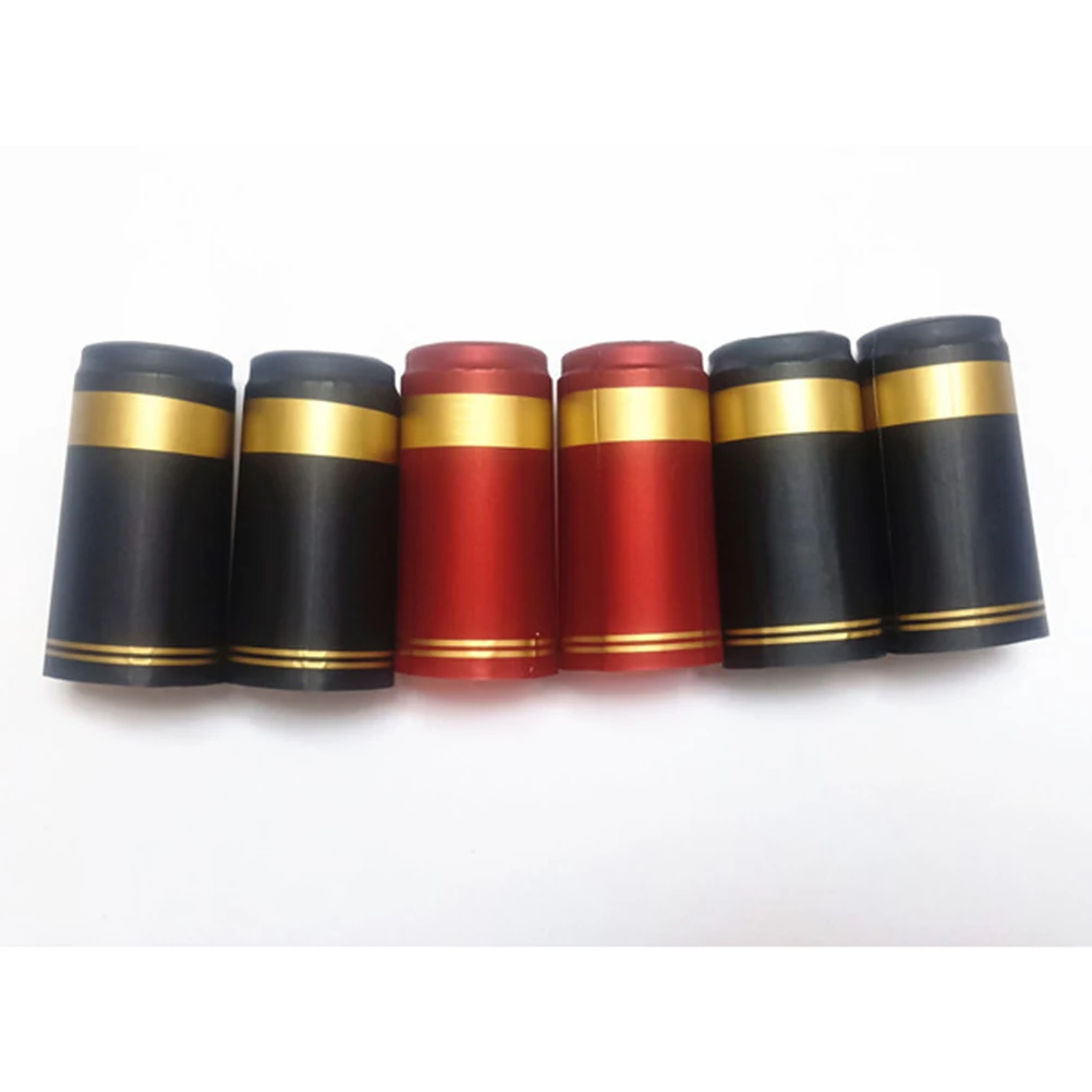 

200pcs Red Heat Shrink Capsules PVC Bottle Sealer Protective Cover Homebrew Accessories