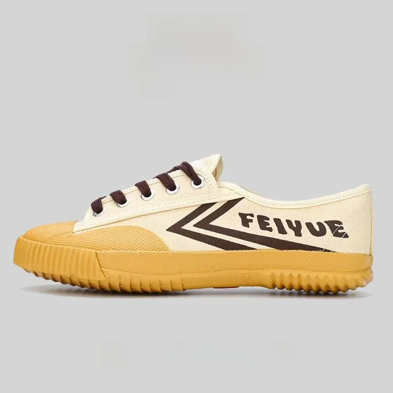 Breathable Casual Canvas Shoes Unisex Low-Top Running Athletic Shoes Feiyue Brand round Toe Rubber Outsole Lightweight Design