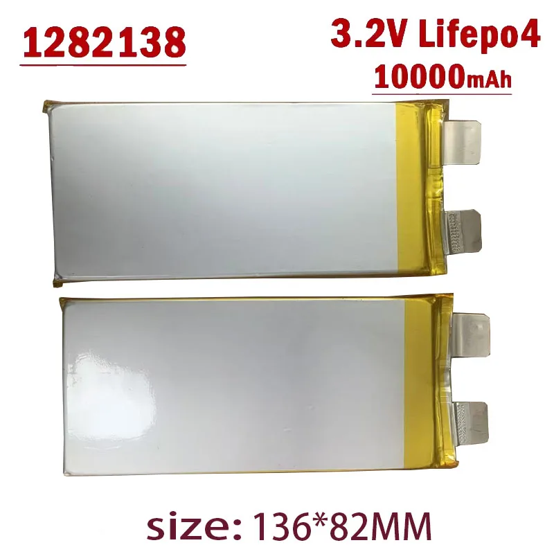 

Новая литий-железо-фосфатная (LiFePO4) полимерная батарея 1282138, 10000 мАч, 3.2В, высокой емкости, для электровелосипедов, планшетов, GPS, DVD