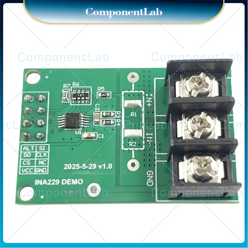 The INA229 module features 85V wide voltage range for voltage, current, power and temperature monitoring