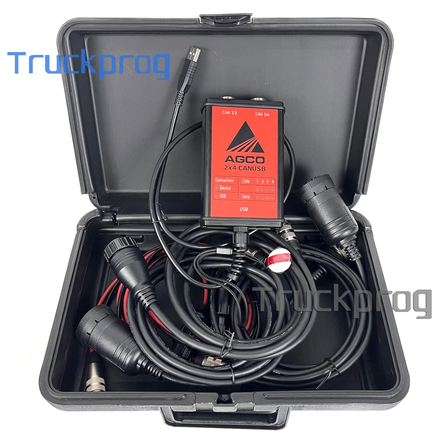 Agricultural Diagnostic Scanner for AGCO EDT CANUSB Interface Heavy Duty Electronic Diagnostic with key dongle