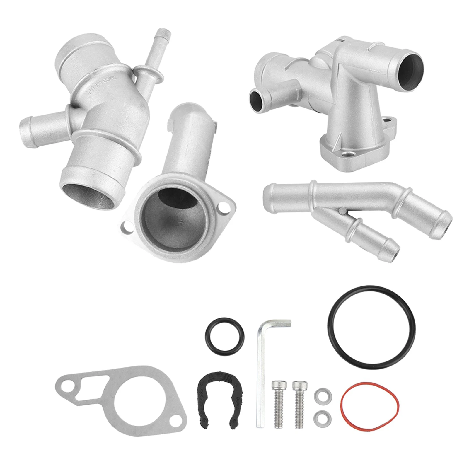 

Cast Aluminum Thermostat Housing Water Pipe CNC for VW Mk4 Golf/Jetta 1.8T 2000-2005 for Audi TT 2000-2002