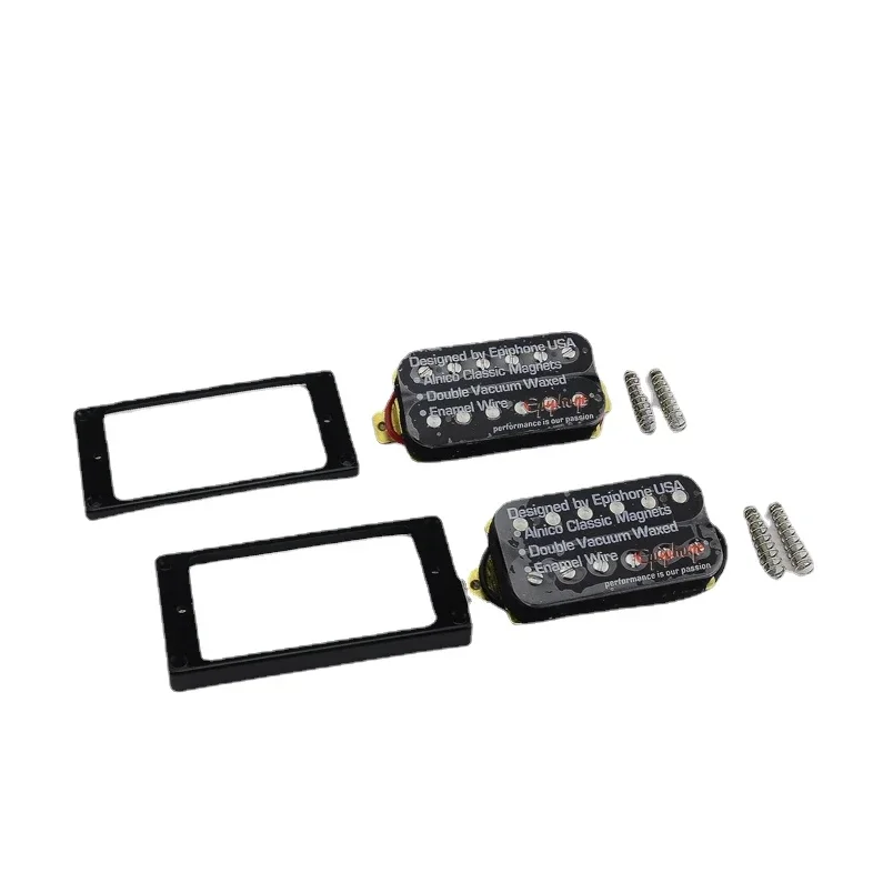 

1 Set Original Genuine Electric Guitar Humbucker Pickup With Screw ( Ceramic / Alnico Magnet Bar ) Guitar Accessories