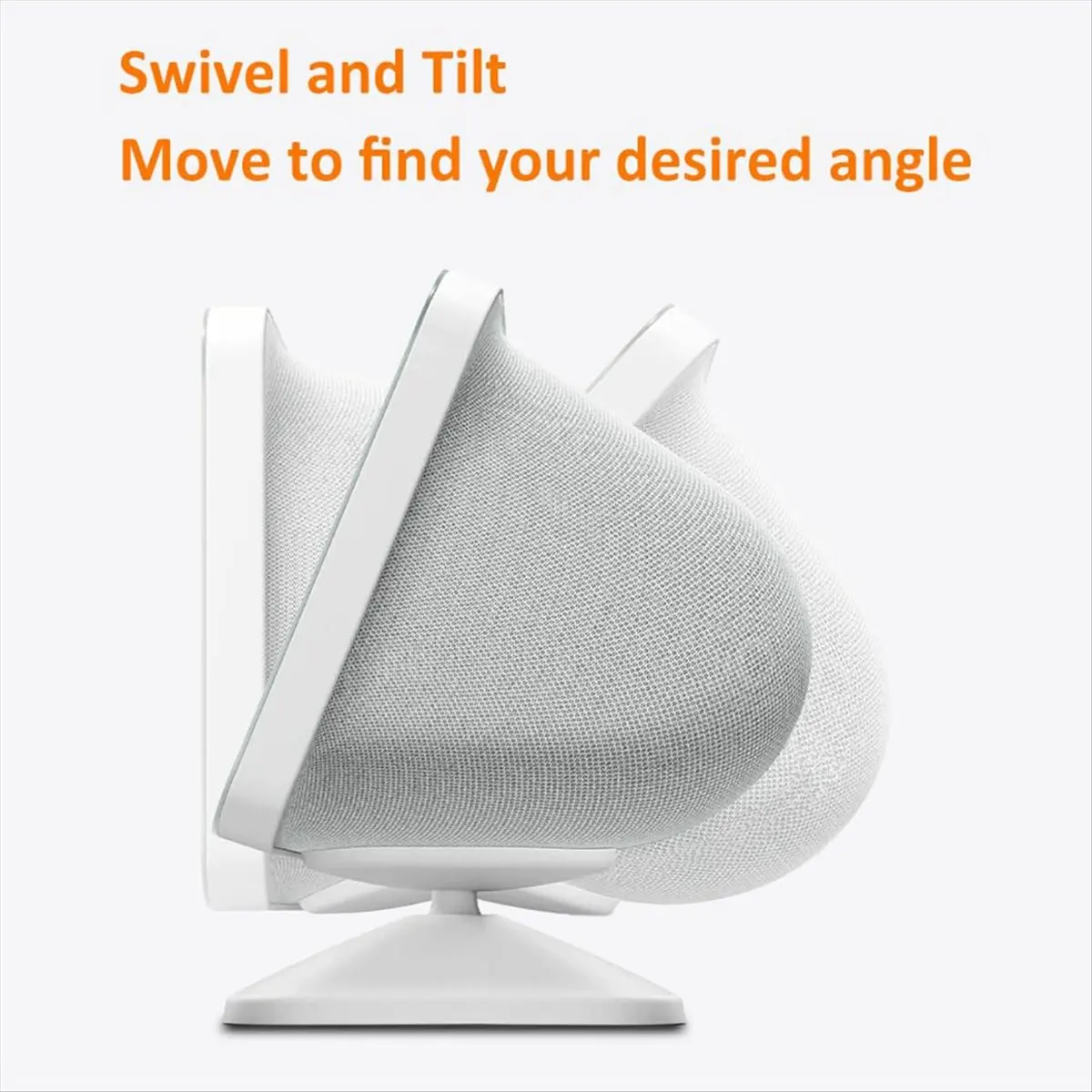 & AT27  Stand for Show 8 (3Rd Gen) Adjustable Design to Improve Viewing Angle Swivel and Tilt Accessories White